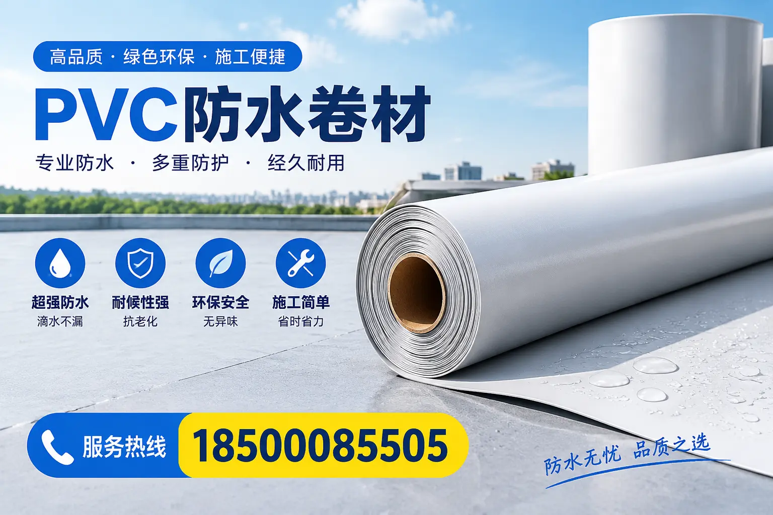 选用PVC防水卷材时需要避开的常见误区,特别是在汕尾